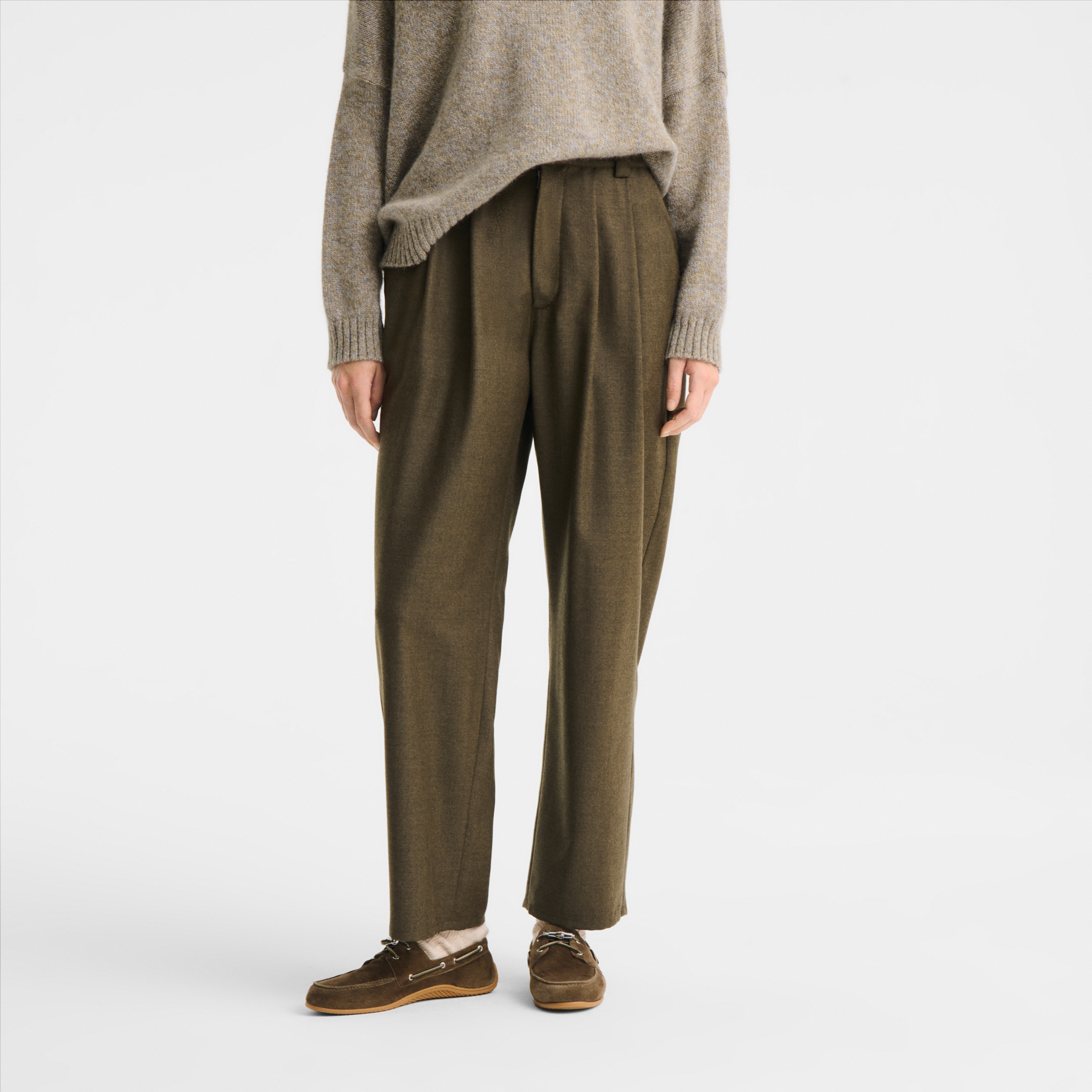 null Pantalones, Verde Oliva