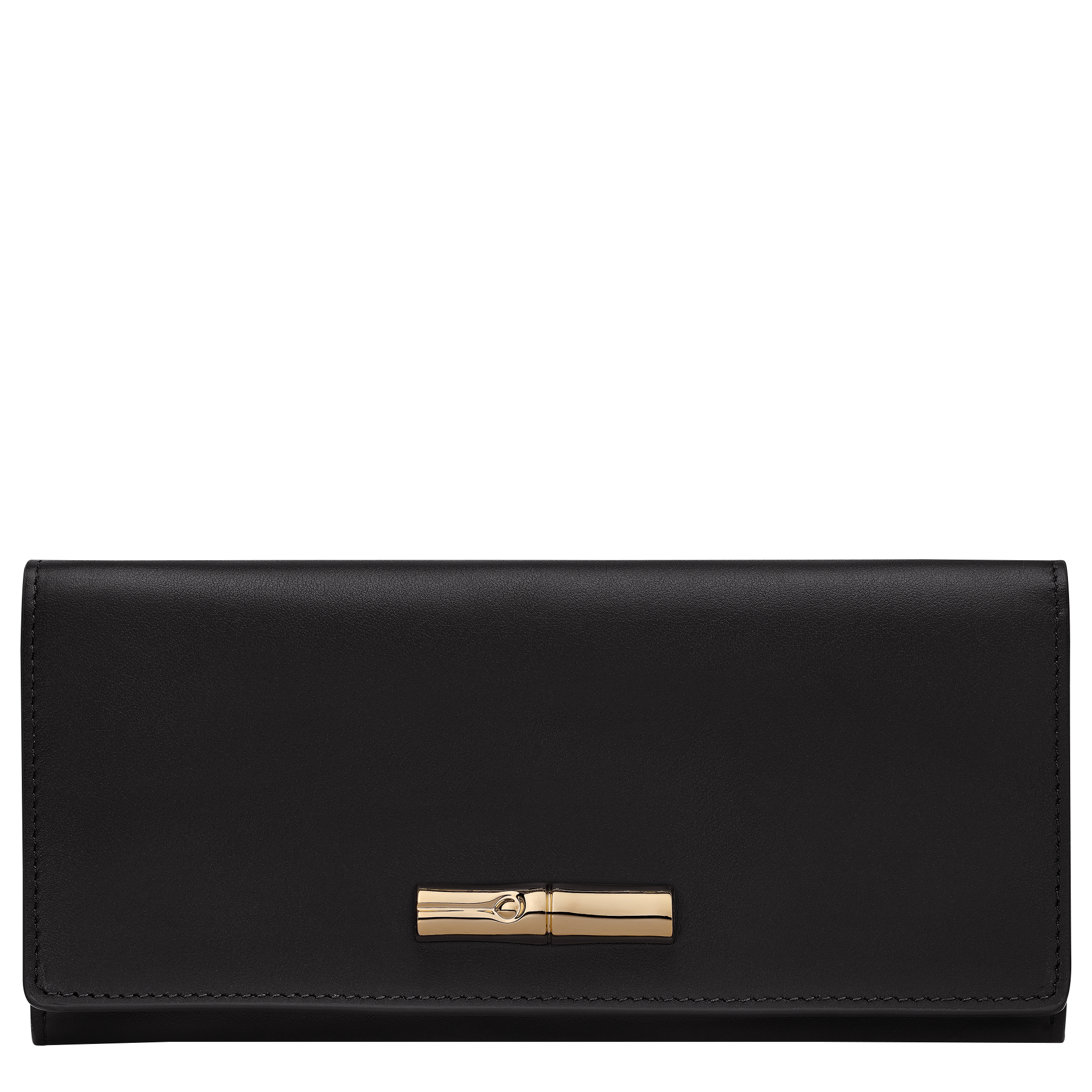 Long continental wallet, Black - View 1 of
3 - zoom in Le Roseau Long continental wallet, Black