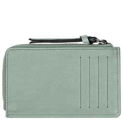 Longchamp 3D Card holder , Vervain - Leather