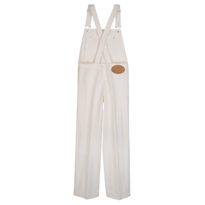 Jumpsuit , Ecru - Cotton