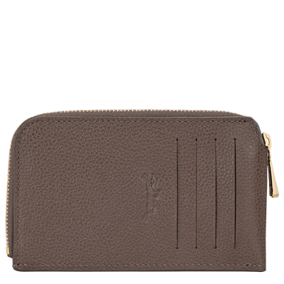 Porte-cartes Le Foulonné , Cuir - Taupe