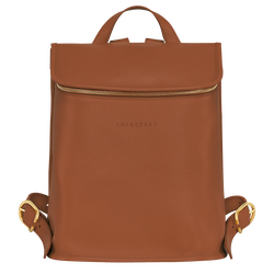 Le Foulonné M Backpack , Caramel - Leather