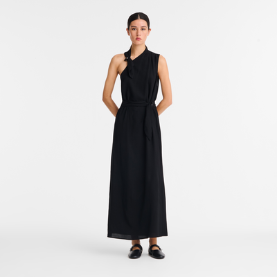 Robe , Gabardine - Noir