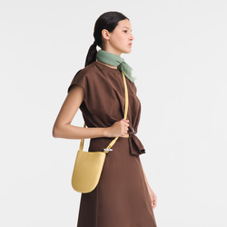 Le Roseau S Crossbody bag , Yellow Chick - Leather