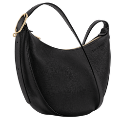 Le Foulonné S Crossbody bag , Black - Leather