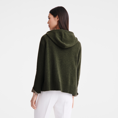 null Kapuzenpullover, Khaki