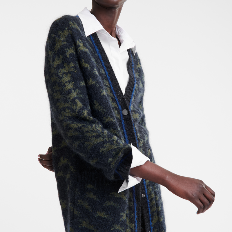 Gilet long marine clearance
