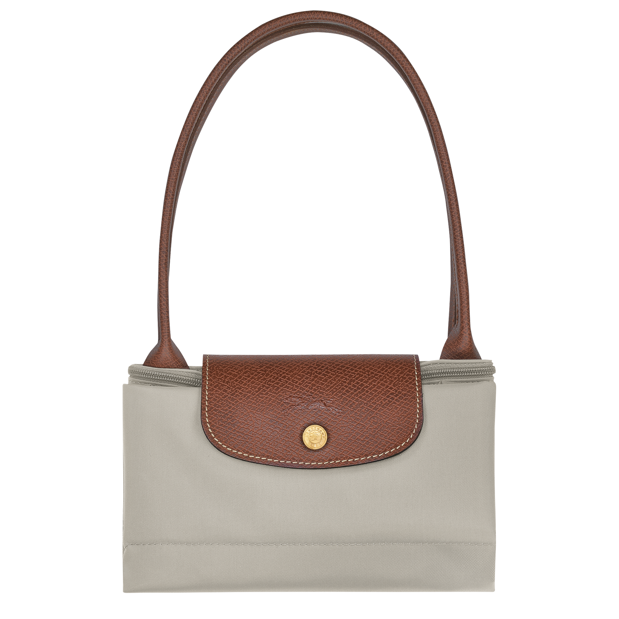 Le Pliage Original Borsa da spalla M,  Grigio Verde