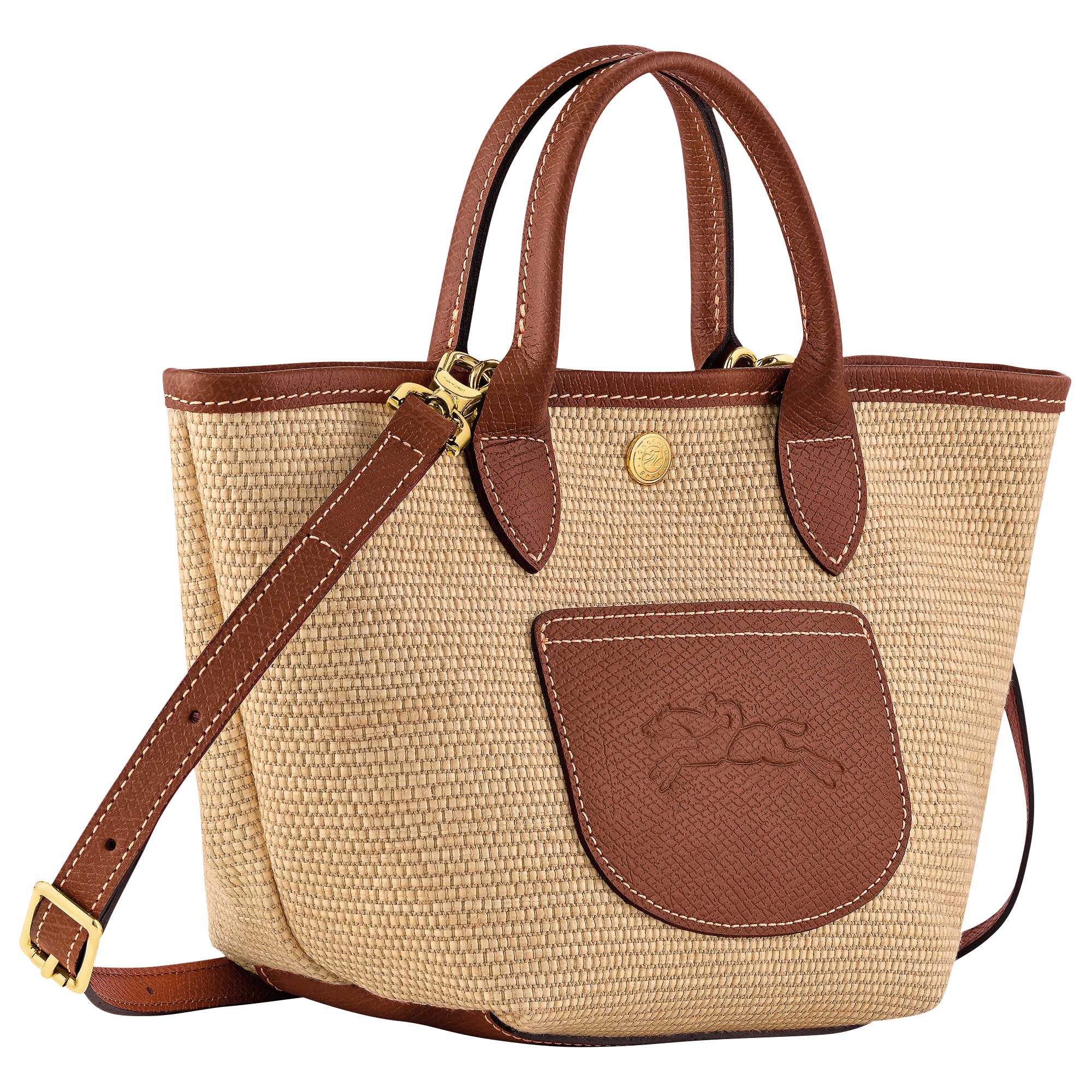 Basket bag XS, Brown - View 3 of
6 - zoom in Le Pliage Collection Basket bag XS, Brown