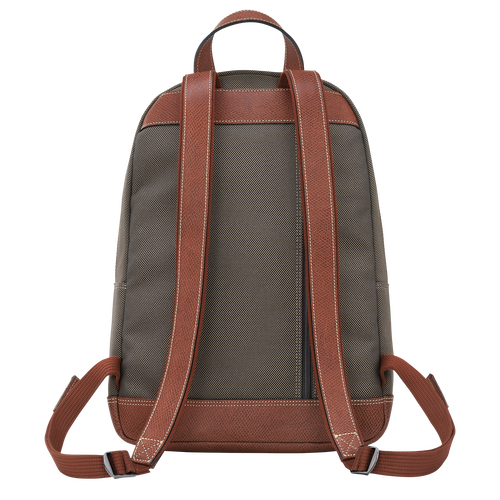 Rucksack Boxford , Recyceltes Canvas - Braun - Ansicht 4 von 5