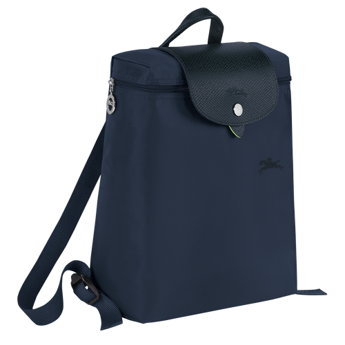 Le Pliage Green M Backpack , Navy - Recycled canvas - View 2 of 4