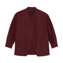 Kimono jacket , Burgundy - Techno taffeta