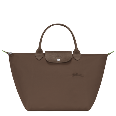 Le Pliage Green M Handbag , Terra - Recycled canvas
