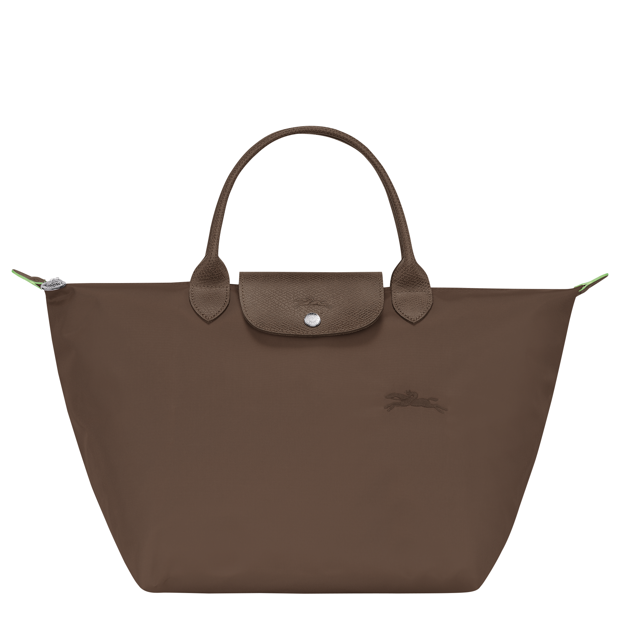Handbag M, Terra - View 1 of
6 - zoom in Le Pliage Green Handbag M, Terra