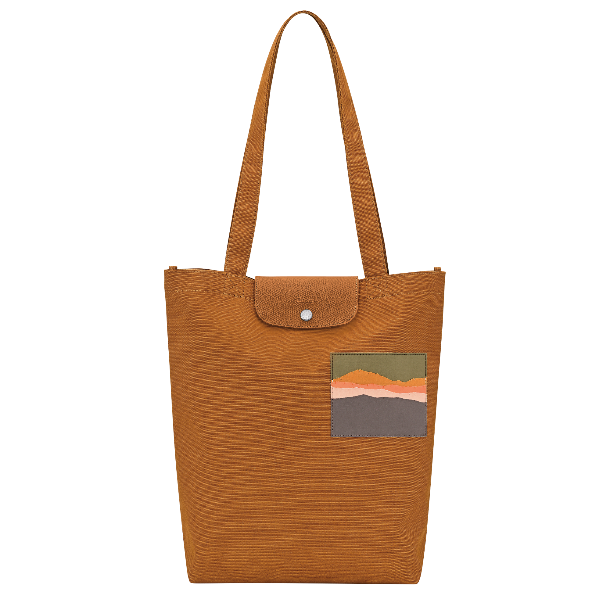 Caroline H&eacute;lain x Longchamp Tote bag M, Caramel