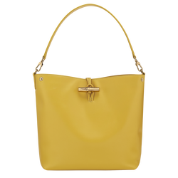 Le Roseau M Hobo bag , Ginger - Leather