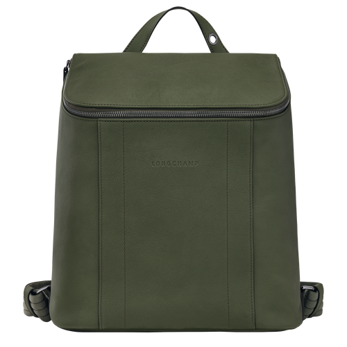 Longchamp 3d hot sale leather backpack