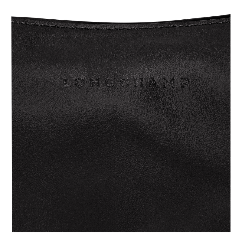 Sac port&eacute; &eacute;paule L Looong , Cuir - Noir  - Vue 6 de 6