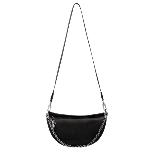 Smile S Crossbody bag Black Leather Longchamp HK