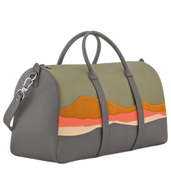 Caroline H&eacute;lain x Longchamp XL Travel bag , Mineral - Leather