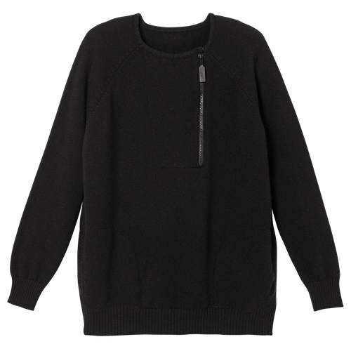 Pull, Noir - Vue 1 de 1 Pull, Noir, hi-res - Vue 1 de 1