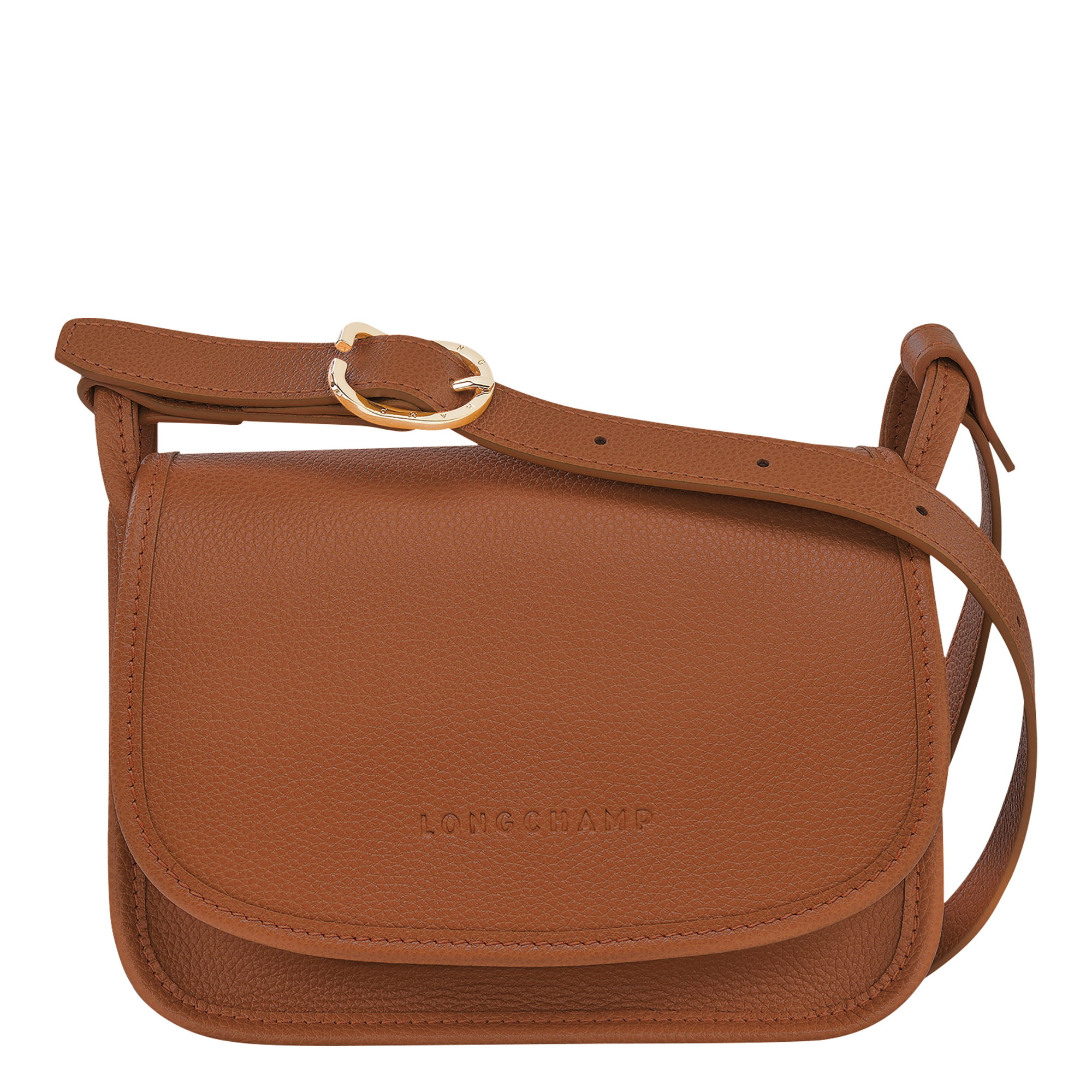 Le Foulonné Crossbody bag XS, Caramel