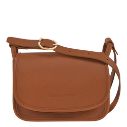 Le Foulonné S Crossbody bag , Caramel - Leather