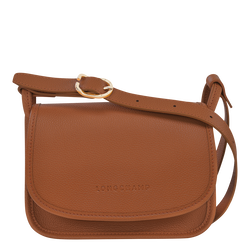Le Foulonné XS Crossbody bag , Caramel - Leather