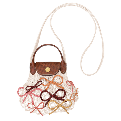 Sac filet XS Le Pliage Collection , Toile - Ecru