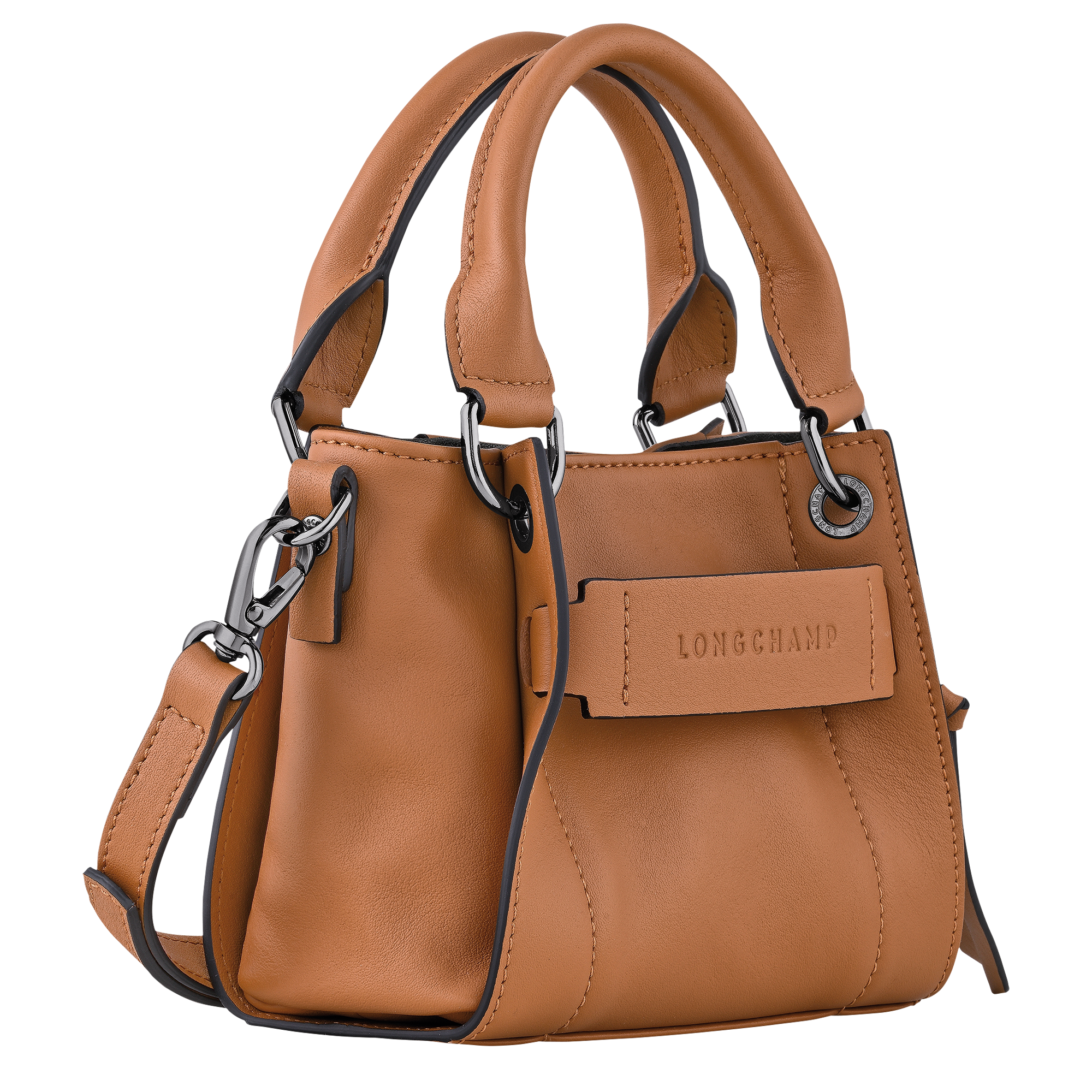 Sac à main XS, Naturel - Vue 3 de
6 - agrandir le zoom Longchamp 3D Sac à main XS, Naturel