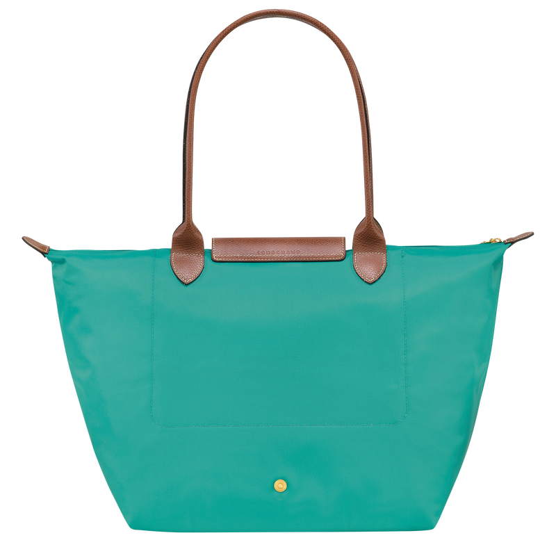 Le Pliage 原創系列 肩揹袋 L , 綠松石色 - 再生帆布  - 查看 4 6