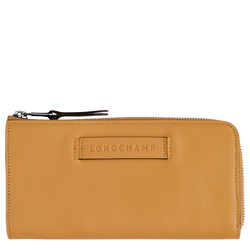 Cartera alargada con cremallera envolvente