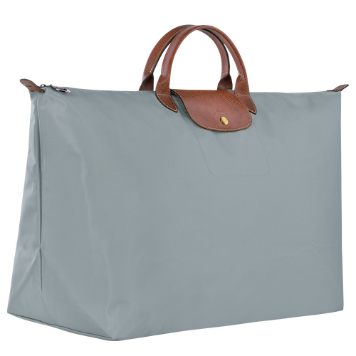 Reisetasche M Le Pliage Original , Recyceltes Canvas - Stahl - Ansicht 3 von 7