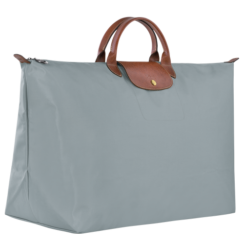 Le Pliage Original 旅行袋 M , 鋼灰色 - 再生帆布 - 查看 3 5