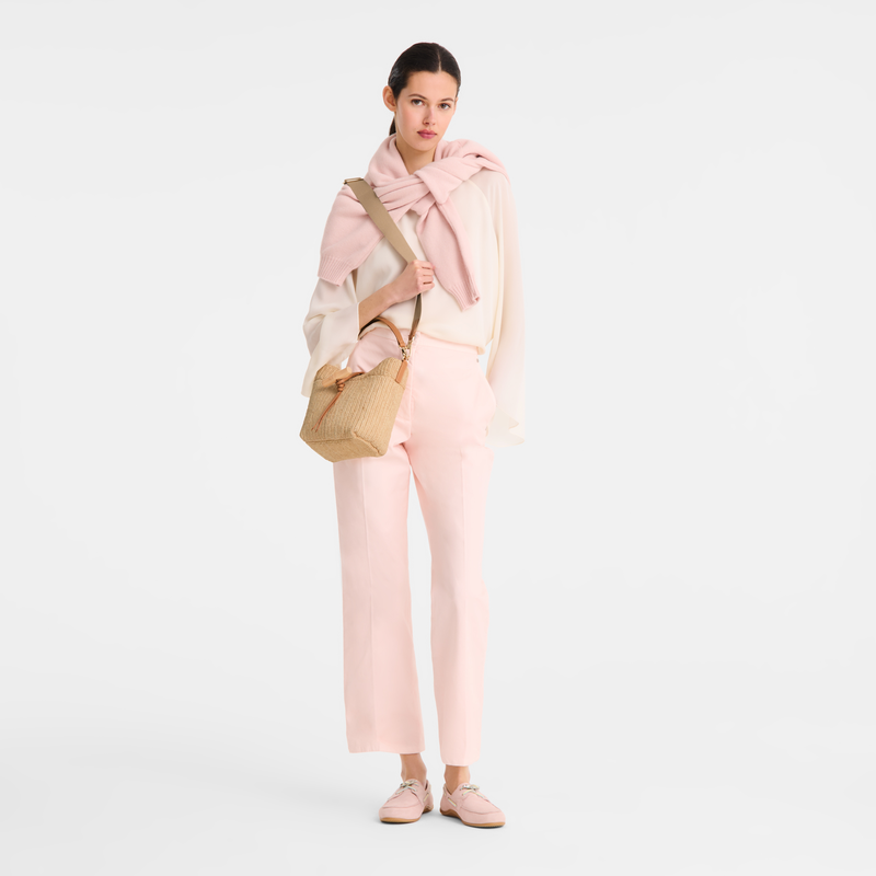 Le Roseau XS Bucket bag , Vegetal - Canvas  - View 2 of  7