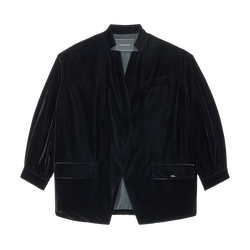 Jacket , Black - Velvet