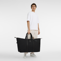 Boxford L Travel bag , Black - Canvas