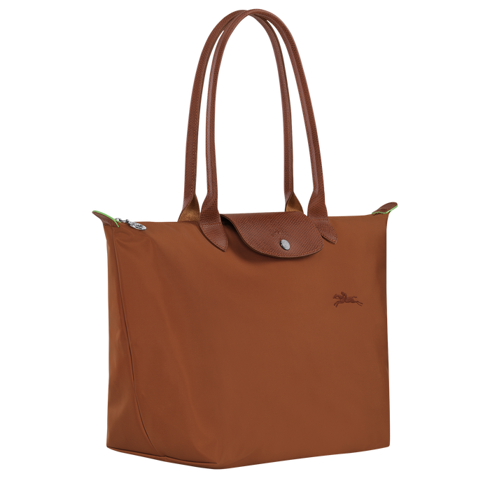 Le Pliage Green Tote bag L, Cognac