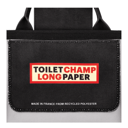Longchamp x ToiletPaper Handbag XS, Black