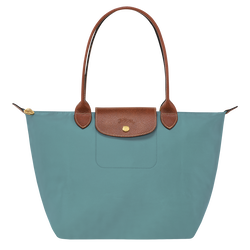 Le Pliage Original M Tote bag , Eucalyptus - Recycled canvas