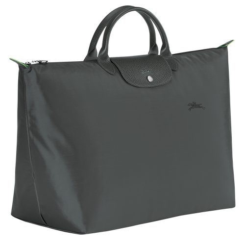 Sac de voyage S Le Pliage Green , Toile recyclée - Graphite - Vue 3 de 6