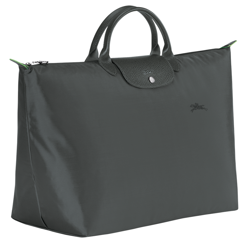 Le Pliage Green S Travel bag , Graphite - Recycled canvas  - View 3 of  6