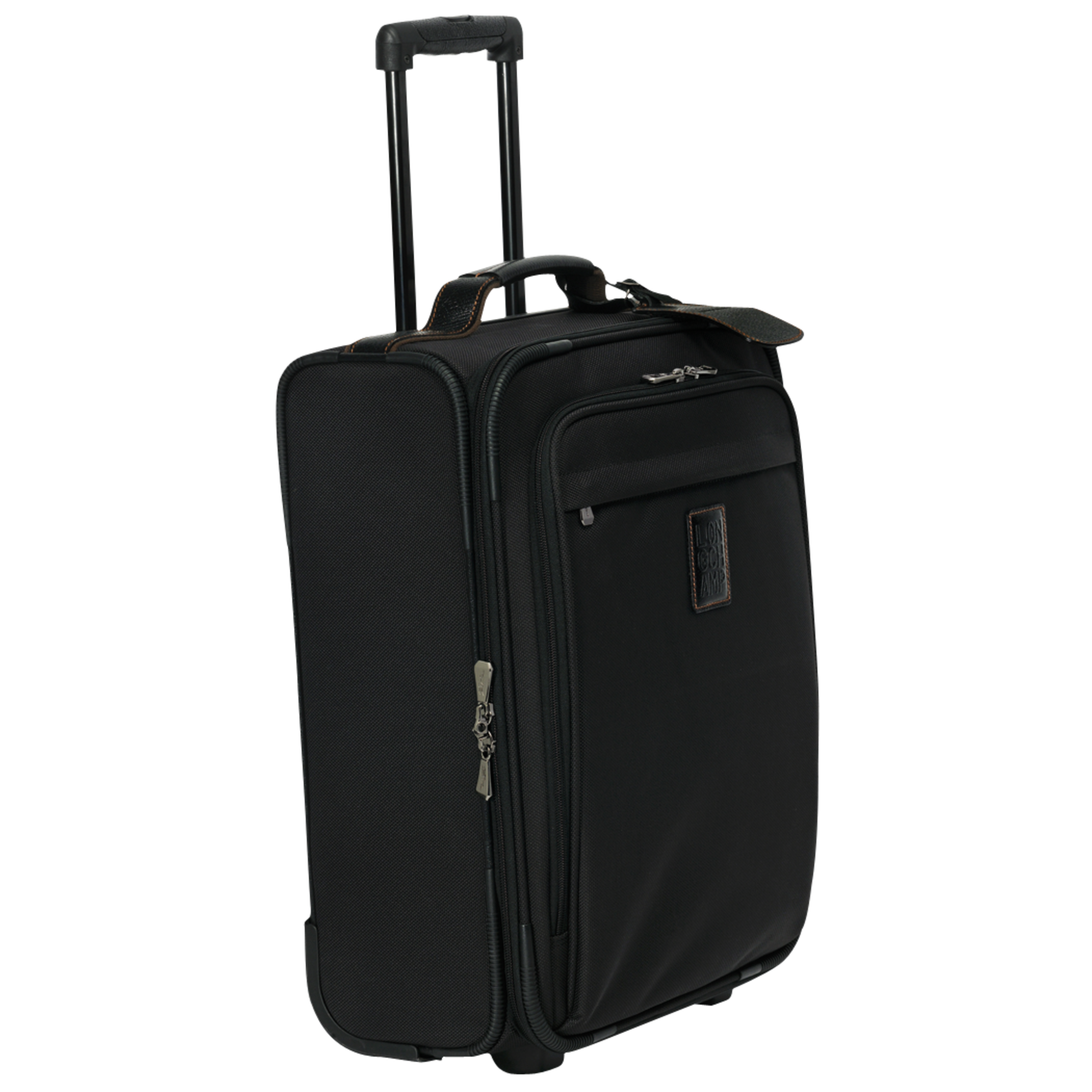 Boxford S Carry-on Black - Recycled canvas | Longchamp US Boxford S Carry-on Black - Recycled canvas | Longchamp US