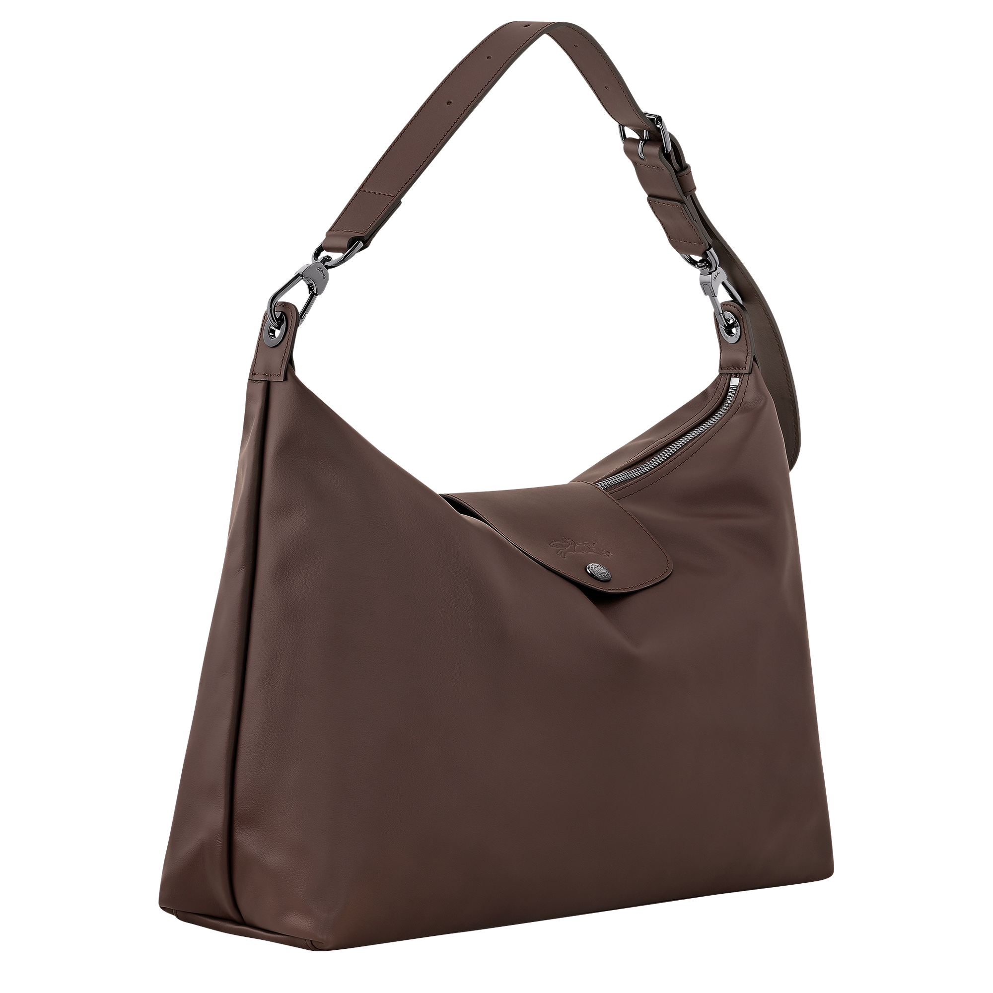 Le Pliage Xtra XL Hobo bag Mocha - Leather | Longchamp CA Le Pliage Xtra XL Hobo bag Mocha - Leather | Longchamp CA