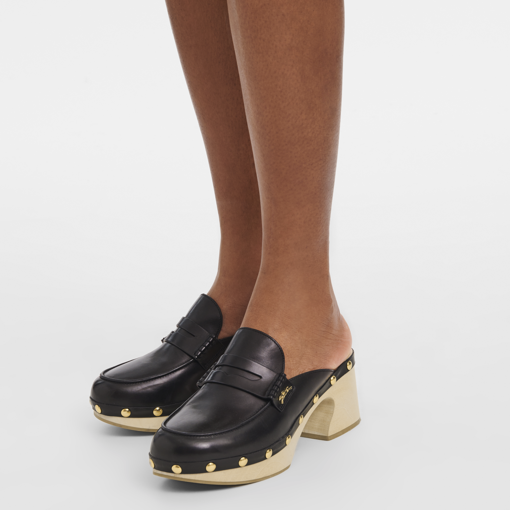 Leather Clogs Black Closed Heel, Comfortable Though Fashionable |  Netherlands Souvenirs