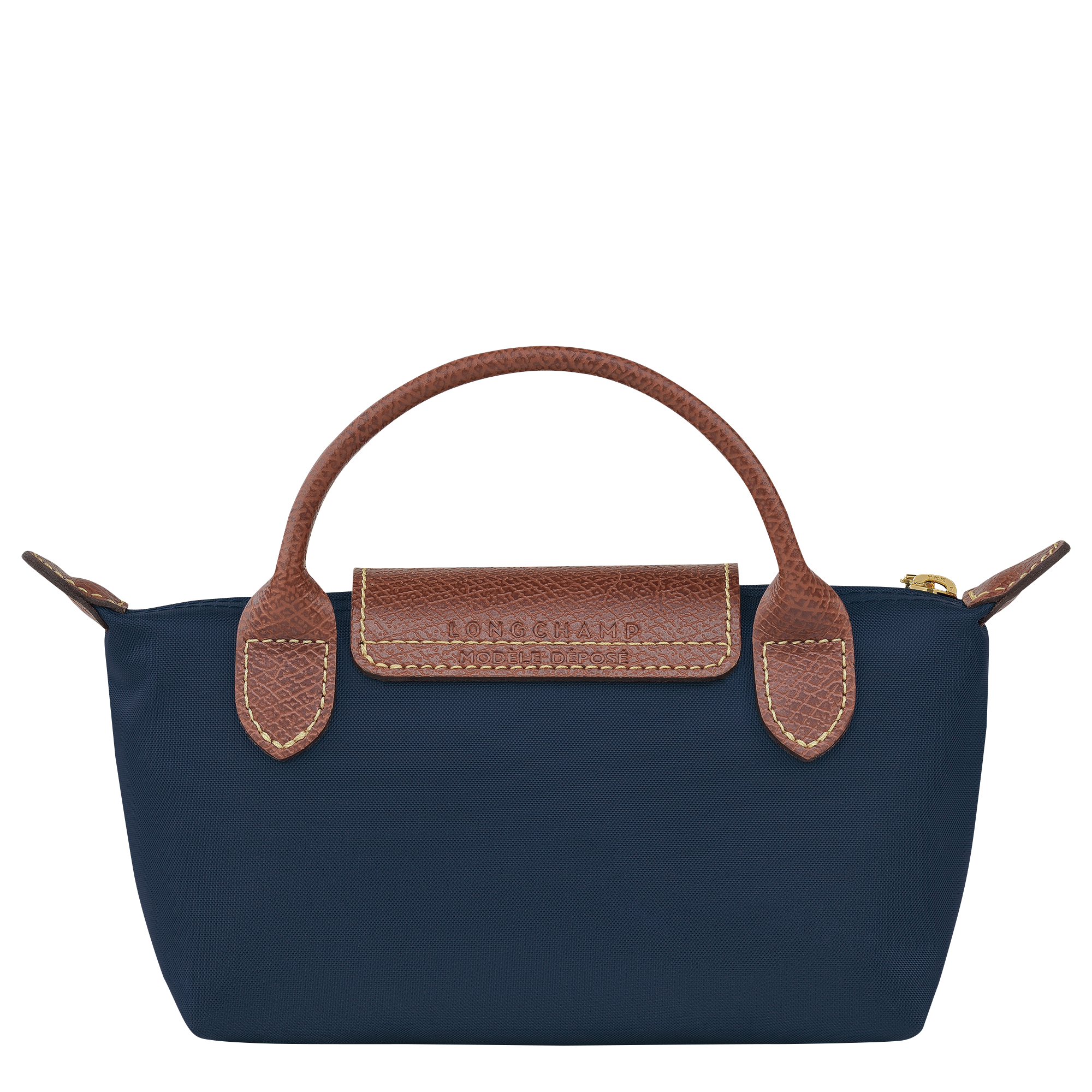 Le Pliage Original Pouch with handle Navy - Recycled canvas (34175089P68)