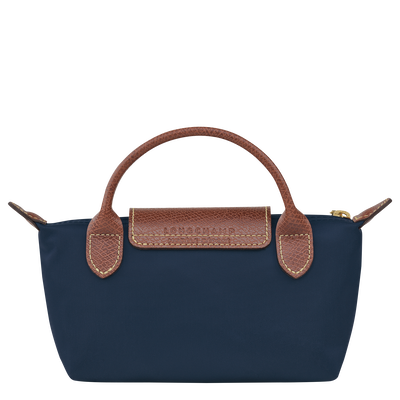 Le Pliage Original Bolso pequeño con asa, Azul Marino