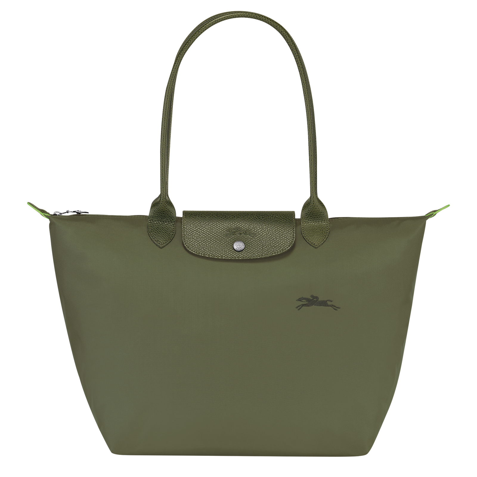 Le Pliage Green L Tote bag Forest Recycled canvas Longchamp IE