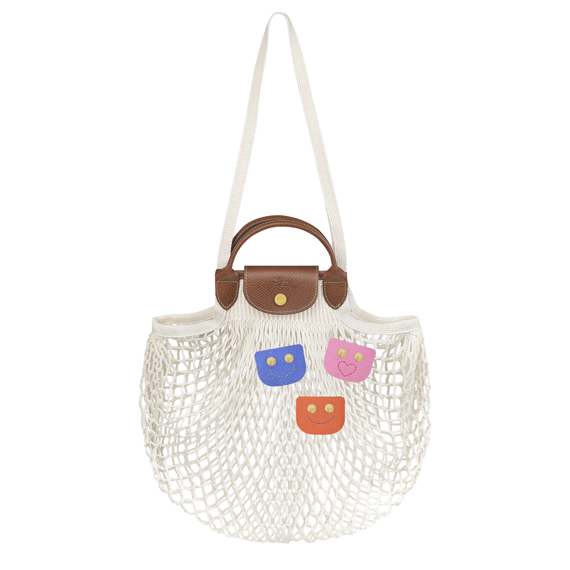Le Pliage Filet Mesh bag L, Ecru