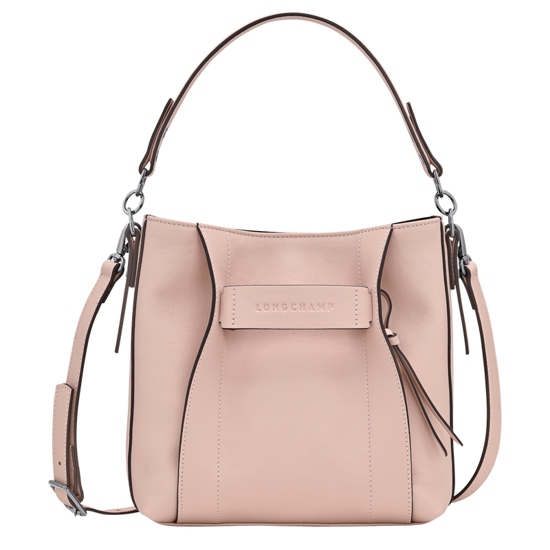 Sac bandoulière S Longchamp 3D , Cuir - Pétale  - Vue 1 de 4
